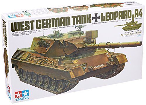 TAMIYA 1/35 West German Tank Leopard A4 Model Kit NEW from Japan_1