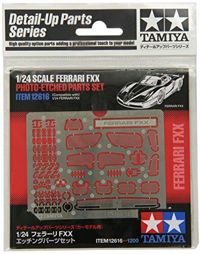 Tamiya 1/24 Ferrari FXX Etched Parts Set Plastic Model Kit NEW from Japan_1