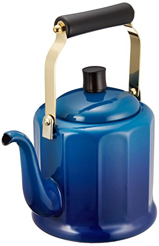 Noda enamel Royal Classic kettle 2.0L Blue IH200V corresponding RCL-50KB NEW_1