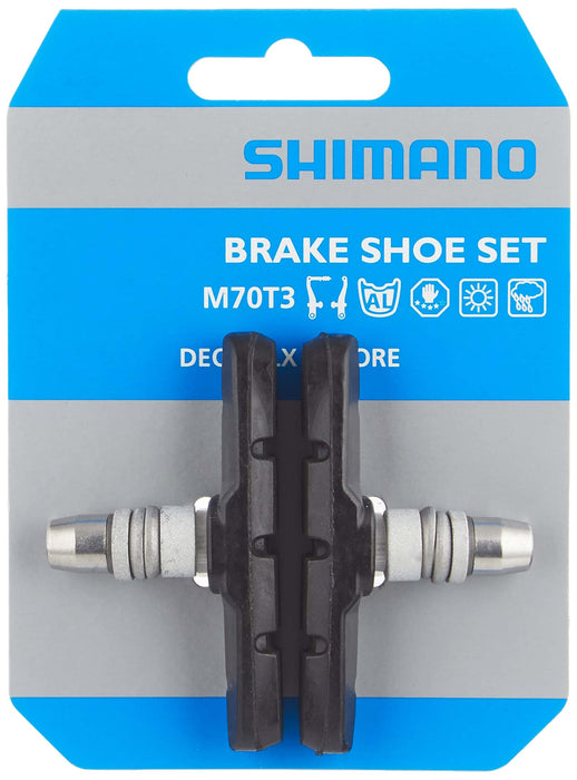 SHIMANO MT70T3 Brake shoe set BR-M530 Other adaptation Y8BM9810A Rubber NEW_3