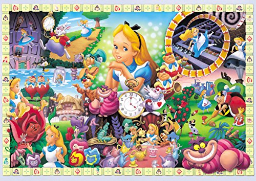 Tenyo Jigsaw Puzzle D-108-966 Disney Alice in Wonderland 108 Pieces NEW_1