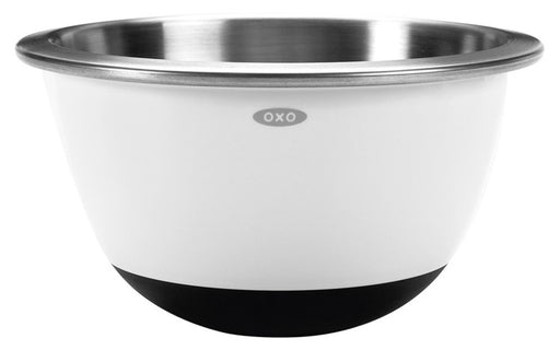 OXO mixing bowl stainless steel small white Double Wall Inslated Dishwasher Safe_1