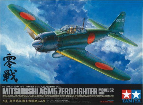 TAMIAYA 1/32 Mitsubishi A6M5 Zero Fighter Model 52 (ZEKE) Model Kit NEW Japan_2