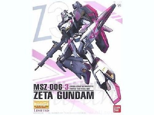 BANDAI MG 1/100 MSZ-006-3 ZETA GUNDAM UNIT 3 WHITE UNICORN COLOR Model Kit NEW_1