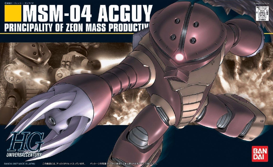BANDAI HGUC 1/144 MSM-04 ACGUY Plastic Model Kit Mobile Suit Gundam from Japan_1