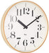 Lemnos RIKI CLOCK L WR-0401 L Analog Wall Clock Natural Battery Powered NEW_3