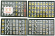 JAPANESE Mahjong Pai SET Black Kinryu Gold Dragon with Case NEW_3