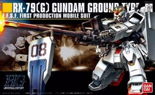 BANDAI HGUC 1/144 RX-79[G] GUNDAM GROUND TYPE Plastic Model Kit The 08th MS Team_1