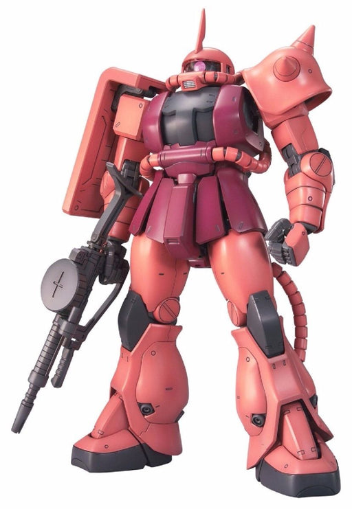 BANDAI MG 1/100 MS-06S ZAKU II CHAR'S CUSTOM Ver 2.0 Plastic Model Kit Gundam_2