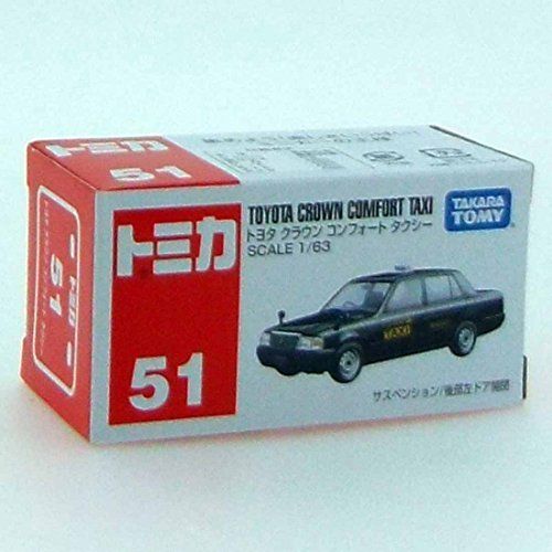 TAKARA TOMY TOMICA No.51 1/63 Scale TOYOTA CROWN COMFORT TAXI (Box) NEW F/S_2