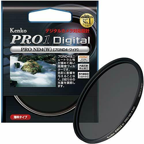 Kenko Camera Filter PRO1D Pro ND4 (W) 55mm For light intensity NEW from Japan_1