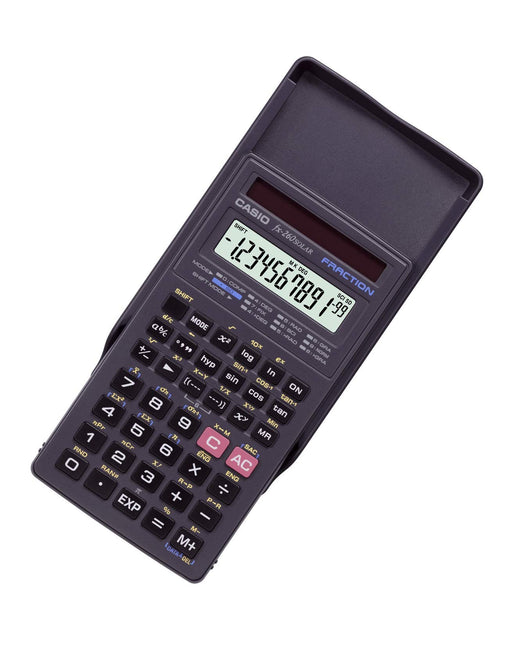 Casio 260 fx scientific calculator ‎FX260SLRSC Black White Solar&Battery Powered_2