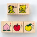 Hiragana dice building Wooden blocks Educational Toy Kumon Publishing ‎WB-31 NEW_3