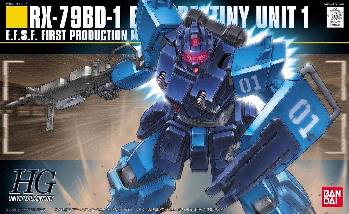 BANDAI HGUC 1/144 RX-79BD-1 BLUE DESTINY UNIT 1 Plastic Model Kit Gundam Japan_1
