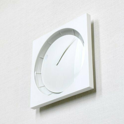 Lemnos HOLA White HOLA WH Wall Clock NEW from Japan_2