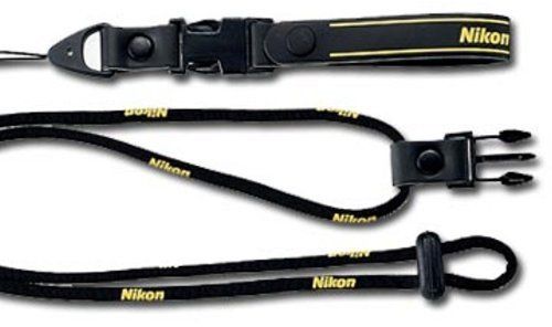 Nikon 2-Way Neck Strap Black for Compact Digital Camera NEW from Japan F/S_2