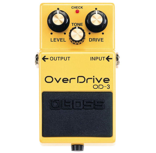 Boss OD-3 OverDrive Guitar Effects Pedal Yellow Beautiful overtones & thick bass_2