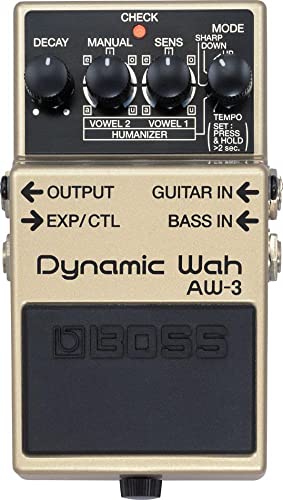 BOSS AW-3 Dynamic Wah / Auto Wah (7 x 148 x 91 mm) Battery Powered NEW_1