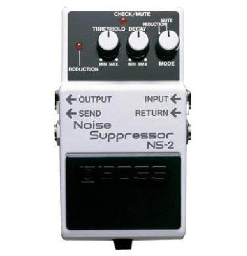Boss NS-2 Noise Suppressor Guitar Effects Pedal Wipe out just the noise and hum_3