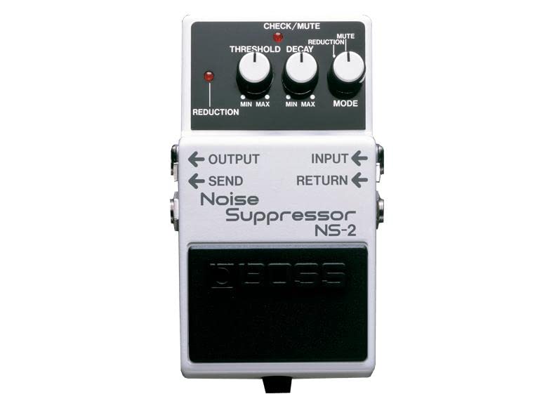 Boss NS-2 Noise Suppressor Guitar Effects Pedal Wipe out just the noise and hum_4