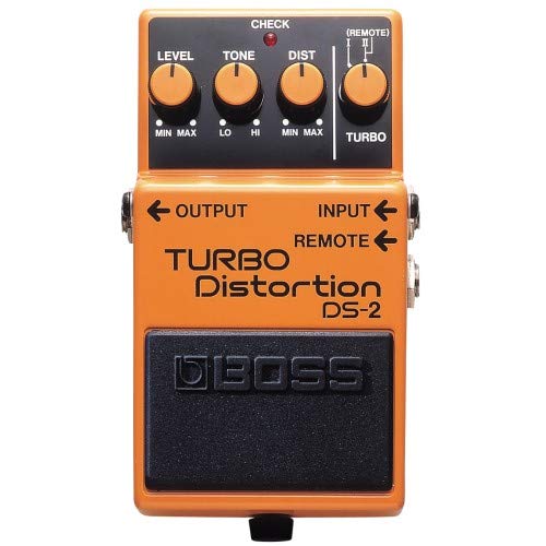 BOSS DS-2 Turbo Distortion Guitar Effects Pedal Orange Two turbo modes NEW_1