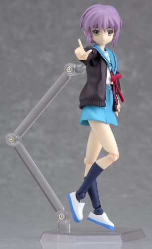 figma 001 The Melancholy of Haruhi Suzumiya Yuki Nagato Uniform Ver. MaxFactory_3