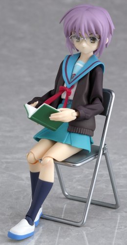 figma 001 The Melancholy of Haruhi Suzumiya Yuki Nagato Uniform Ver. MaxFactory_5