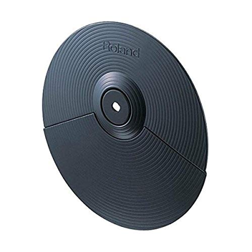 Roland Dual-Trigger Cymbal Pad CY-8 Black Ideal for compact sets NEW from Japan_1