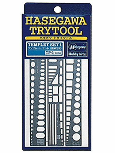 HASEGAWA TRY TOOL Template Set Linear TP1 Plastic Model Tool from Japan NEW_1