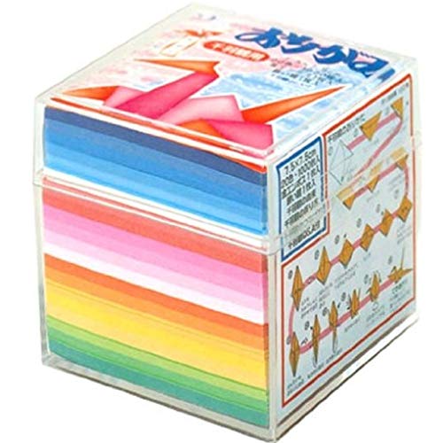 Toyo Origami Paper with Plastic case 7.5cm angle 20color 1000pieces NEW_1