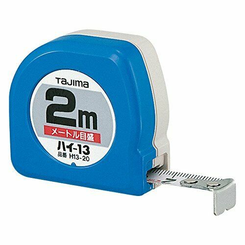 TAJIMA HIGH Tape Measure 13 2.0M H13-20BL NEW from Japan_1