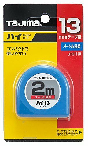TAJIMA HIGH Tape Measure 13 2.0M H13-20BL NEW from Japan_2