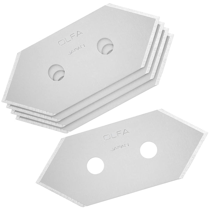 OLFA XB45 Replacement blade 5 pieces tungsten XB45 for mat cutter 45 degrees NEW_1