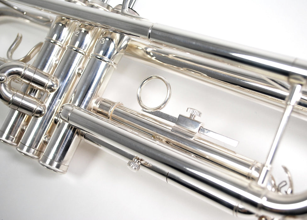 Kaerntner Trumpet KTR-35/SV Silver B Flat Brass 2.9kg with Semi Hard Case NEW_4