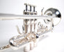 Kaerntner Trumpet KTR-35/SV Silver B Flat Brass 2.9kg with Semi Hard Case NEW_5
