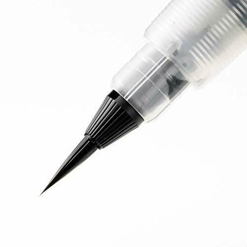 Pentel Fude Brush Calligraphy Pen Extra Fine Black XFL2F Japan NEW_5