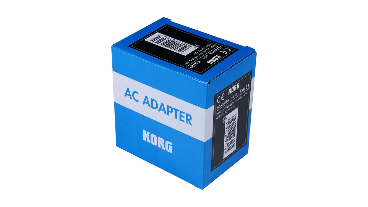 KORG AC adapter for effector metronome rhythm machine KA181 Plug type A NEW_3