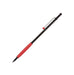 Tombow Mechanical Pencil Zoom 707 0.5 Black/Red SH-ZS2 Knock Type Brass NEW_1
