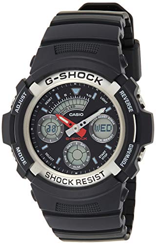 CASIO G-SHOCK watch analog digital AW590-1A Black Men's NEW from Japan_1