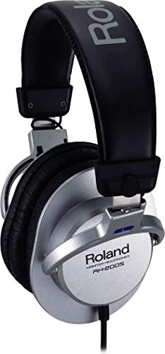 Roland RH-200S Stereo Monitor Headphones Headband Silver NEW from Japan_1