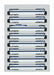 Kato N Scale 500 Shinkansen 8-Car Add On Set 10-512 NEW from Japan_1