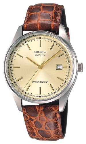 CASIO Watch Standard (Old Model) MTP-1175E-9AJF Men's leather band Brown NEW_1