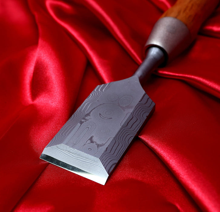 KAKURI Fiber Flow Wood Chisel 6 pcs 6, 12, 19, 25, 32, 38mm 710838 Made in Japan_3