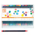Akashiya SAI Japanese Traditional 20 Colors Brush Watercolor Pen ‎CA200/20V NEW_1