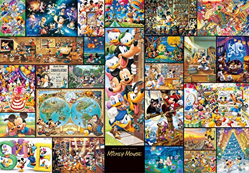 Tenyo Collection Art Mickey Mouse Gyutto Size Series Jigsaw Puzzle (2000 Pieces)_1