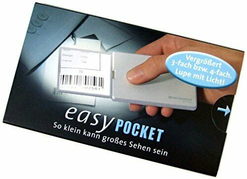 ESCHENBACH portable magnifier Easy pocket magnification LED Light 1521-10  NEW_4