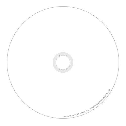 one-time recording DVD-R DL CPRM 215min 8.5GB 2-8x VHR21HDSP10 Slim Case NEW_3