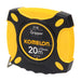 Komelon 20m Steel Tape Measure width 10mm KMC-900R Yellow Nylon Rubber 330g NEW_1