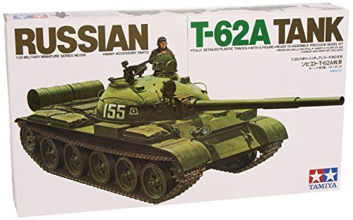TAMIYA 1/35 Russian T-62A Tank Model Kit NEW from Japan_1