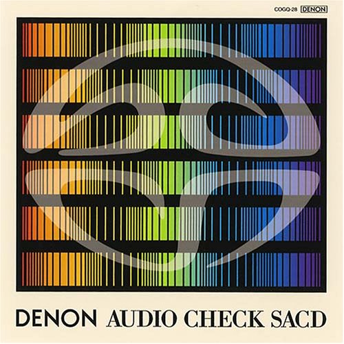 Denon Digital Audio Tuning Check Disc SACD Hybrid Super Audio Japan CD NEW_1